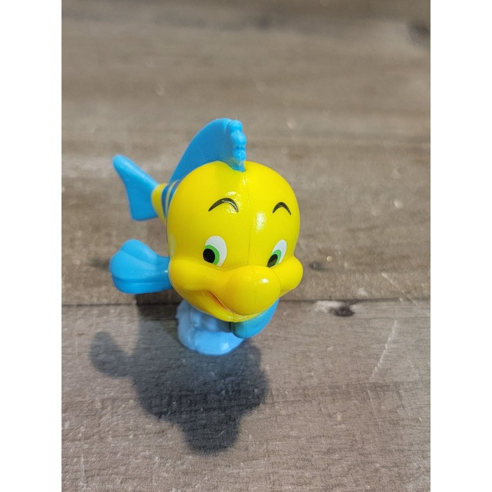 McDonald's 2021 flounder my Little Mermaid toy figures Disney